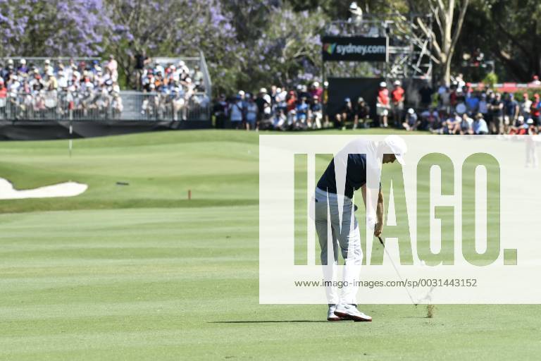 26th November 2017, The Australian Golf Club, Sydney, Australia; Emirates Australian Open Golf, final round; Winner Cameron Davis (AUS) hits a fairway shot ActionPlus11956394