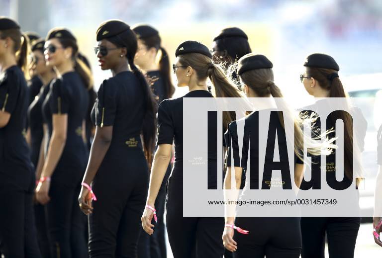 Motorsports: FIA Formula One World Championship WM Weltmeisterschaft 2017, Grand Prix of Abu Dhabi, grid girls Abu Dhabi United Arab Emirates