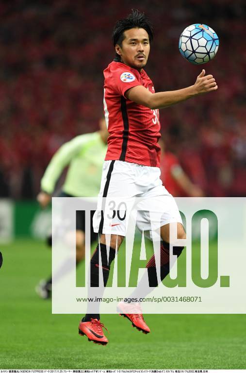 Shinzo Koroki (Reds), NOVEMBER 25, 2017 - Football Soccer : AFC Champions League Final 2nd leg match between Urawa Red Diamonds 1-0 Al-Hilal at Saitama Stadium 2002 in Saitama, Japan. Noxthirdxpartyxsales (mmcb009128)
