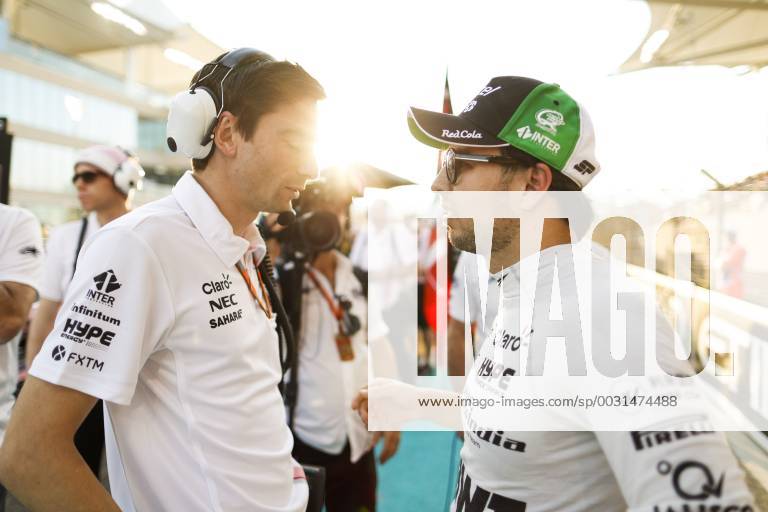 Motorsports: FIA Formula One World Championship WM Weltmeisterschaft 2017, Grand Prix of Abu Dhabi, 11 Sergio Perez (MEX, Sahara Force India F1 Team), Abu Dhabi United Arab Emirates