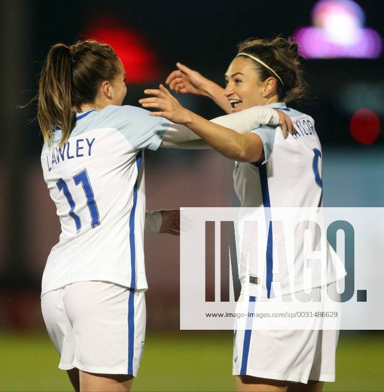 England Women v Kazakhstan Women 2019 FIFA Womens World Cup Qual Melissa Lawley of England celebrates scoring her sides 1st goal during the 2019 FIFA Women s World Cup Qualifying match at the Weston Homes Community Stadium, Colchester Content Not Available For UK Newspapers