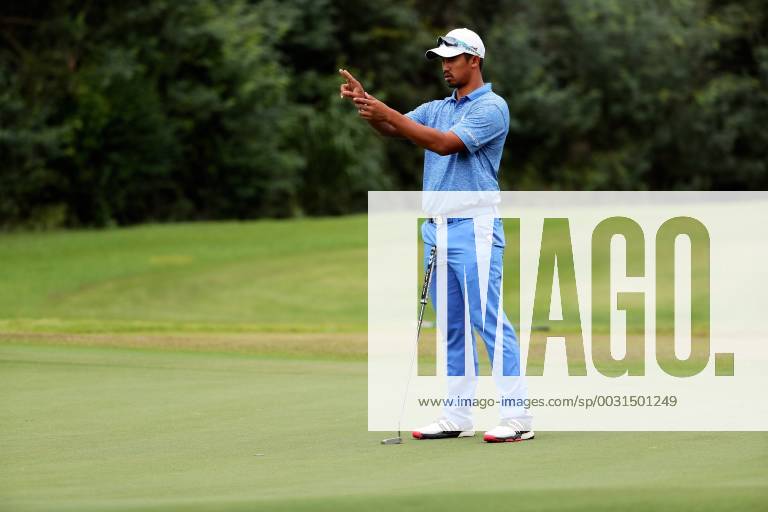 Arie Irawan of Malaysia poses for photos before the KG S&H CITY Asian Golf Championship at the Kaikou Golf Club in Xiamen city, southeast China s Fujian province, 30 November 2017. The Asian Tour held its first event in China in nine years with the Asian Golf Championship in Xiamen city, southeast China s Fujian province from 30 November to 3 December 2017. The KG S&H CITY Asian Golf Championship is the first event following the historic strategic partnership signed between the Asian Tour and China Golf Association (CGA) in March. The winner of the Asian Golf Championship will earn exemption on the Asian Tour under the winner s category and for China Tour professionals; their earnings will count towards the Asian Tour Order of Merit and China Tour Order of Merit. Asian Tour returns to China with the Asian Golf Championship in southeast China 20171130_48852