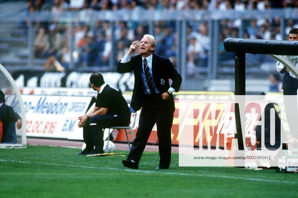 GIOVANNI TRAPATTONI CAMPIONATO SERIE A 1992-92 JUVENTUS-MILAN