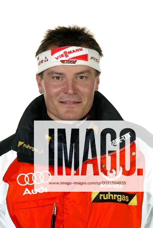 Sven Fischer biathlon investiture of the DSV teams in Munich on January 16 2003 10 2003 sport portrait biathlon Munich Germany 00009