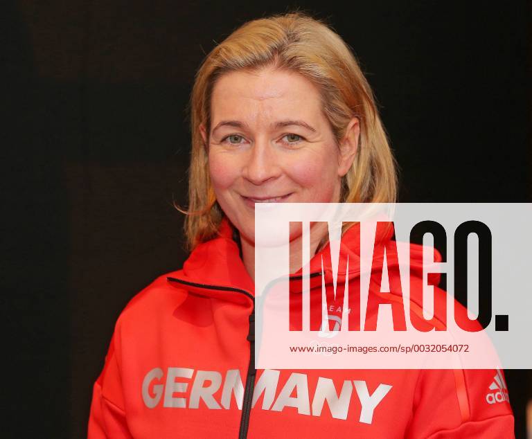 Germany Munich Olympic DOSB clothing pictured Claudia Pechstein Munich