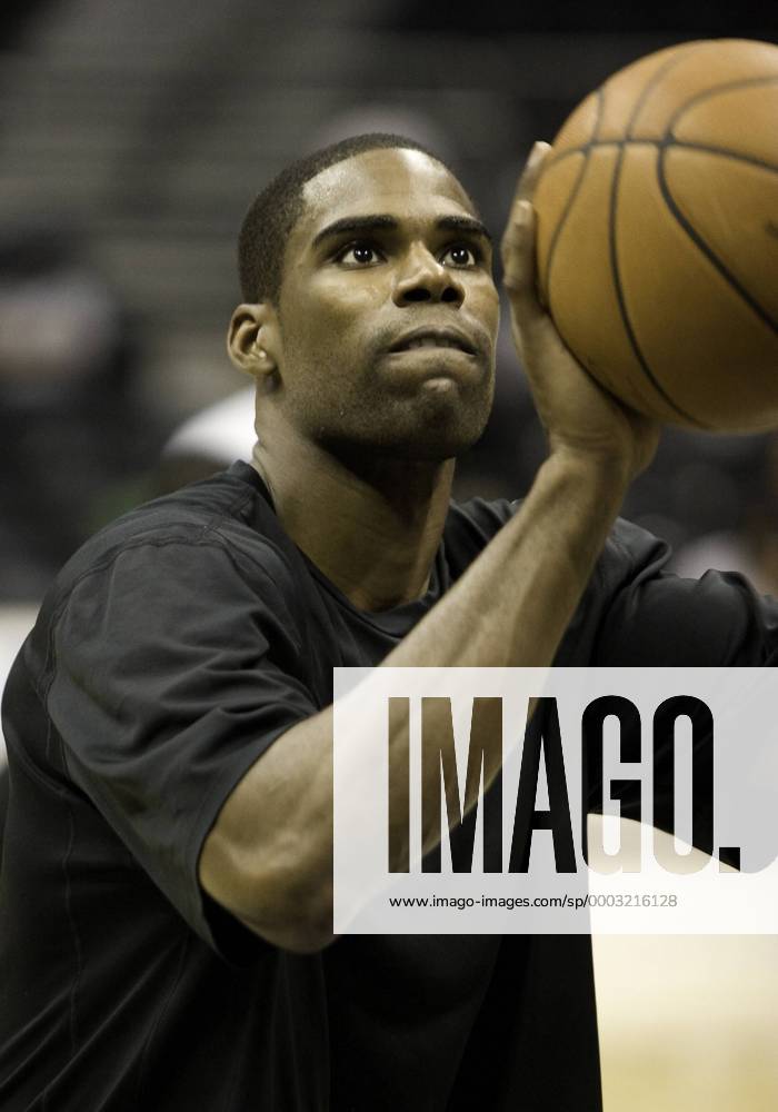 Antawn Jamison (Washington Wizards) mit Ball - (Icon94565556) Basketball Herren NBA PreSeason 2007 2008, Pre Season, Test, Testspiel Einzelbild Atlanta Basketball Herren NBA PreSeason 2007 2008, Pre Season, Test, Testspiel Einzelbild Atlanta