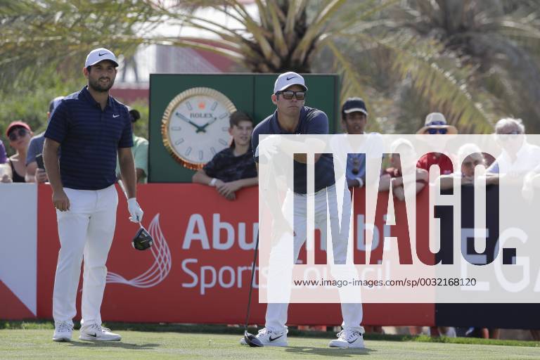 HSBC Abu Dhabi Golf Championship Day Three Paul Casey (R) and Alexander Levy (L) on Day Three of the HSBC Abu Dhabi Golf Championship at Abu Dhabi Golf Club, UAE. Content Not Available For UK Newspapers