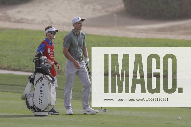 HSBC Abu Dhabi Golf Championship Day Four Ross Fisher and his caddie on Day Four of the HSBC Abu Dhabi Golf Championship at Abu Dhabi Golf Club, UAE. Content Not Available For UK Newspapers
