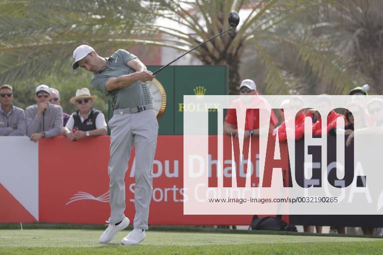 HSBC Abu Dhabi Golf Championship Day Four Ross Fisher tees off on Day Four of the HSBC Abu Dhabi Golf Championship at Abu Dhabi Golf Club, UAE. Content Not Available For UK Newspapers