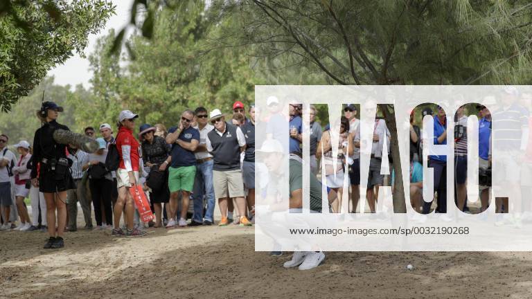 HSBC Abu Dhabi Golf Championship Day Four Ross Fisher assesses his shot options on Day Four of the HSBC Abu Dhabi Golf Championship at Abu Dhabi Golf Club, UAE. Content Not Available For UK Newspapers