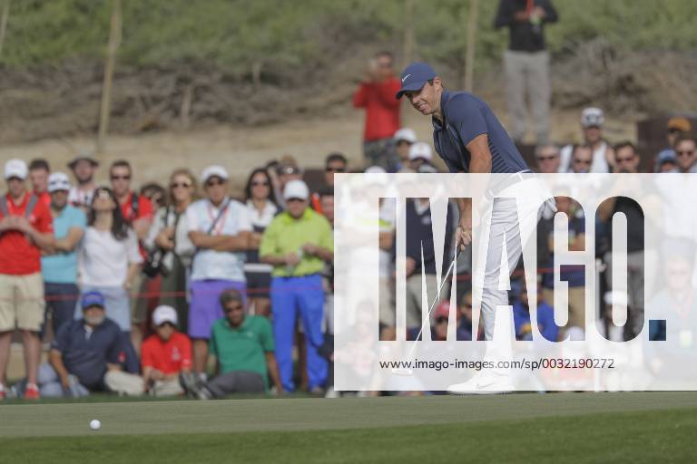 HSBC Abu Dhabi Golf Championship Day Four Rory McIlroy putts on Day Four of the HSBC Abu Dhabi Golf Championship at Abu Dhabi Golf Club, UAE. Content Not Available For UK Newspapers
