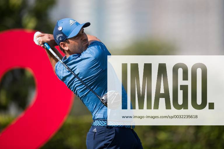 Sergio Garcia of Spain in first round action during the Omega Dubai Desert Classic European Tour 2018 at the Emirates Golf Club, Dubai, UAE on 25 January 2018.