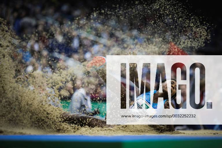 Berlin Germany 26 01 2018 Sosthène Maingi Taroum at the Hall meeting ISTAF Athletics indoor 2018 in the Mercedes-Benz arena
