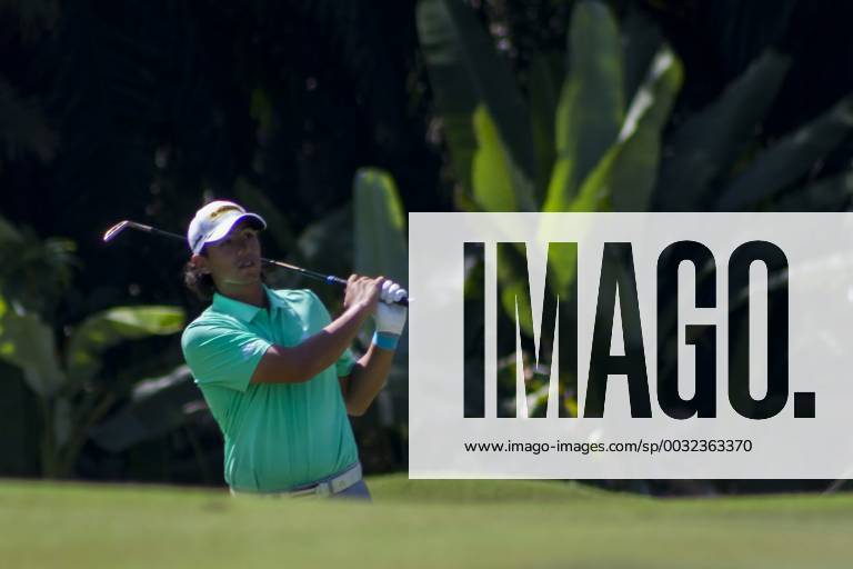 Shah Alam, Kuala Lumpur, Malaysia - Gavin Green is seen taking a shot from hole no 9 on day 3 at the Maybank Championship 2018...The Maybank Championship 2018 golf event is being hosted on 1st to 4th February at Saujana Golf & Country Club. Golf 2018: Maybank Championship: Day 3 - ZUMAs197 20180203_zaa_s197_044