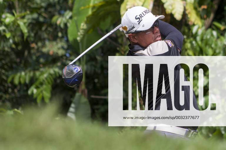 Shah Alam, Kuala Lumpur, Malaysia - Prayad Marksaeng is seen taking a shot from hole 6 at the last day of Maybank Championship 2018...The Maybank Championship 2018 golf event is being hosted on 1st to 4th February at Saujana Golf & Country Club. KL: Maybank championship last day - ZUMAs197 81794754st