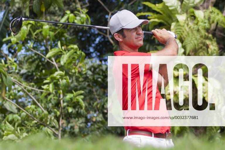 Shah Alam, Kuala Lumpur, Malaysia - Jorge Campillo is seen taking a shot from hole 6 at the last day of Maybank Championship 2018...The Maybank Championship 2018 golf event is being hosted on 1st to 4th February at Saujana Golf & Country Club. KL: Maybank championship last day - ZUMAs197 81794790st