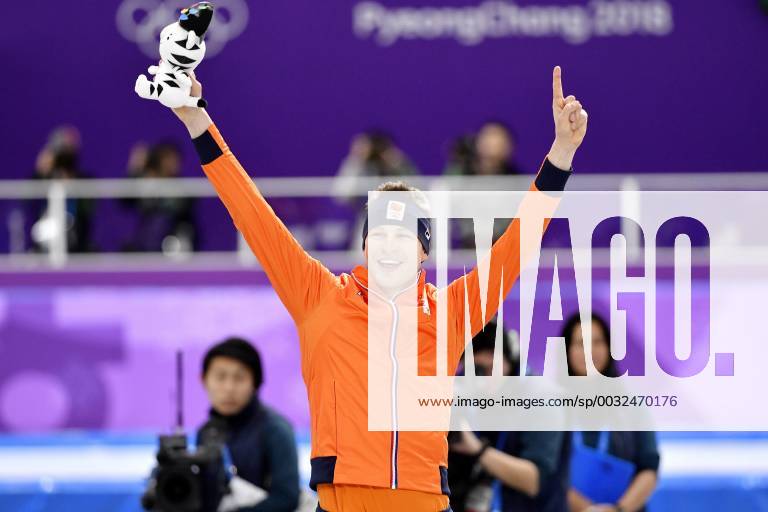 OLYMPISCHE SPELEN: Olympic Games Olympische Spiele Olympia OS PEYONGCHANG 2018 Sven Kramer (Team Lottonl-Jumbo) Olympisch kampioen op de 5000 meter Foto: Soenar Chamid Imagesx xSoenarxChamidxsportfotografiexIVx 10030985