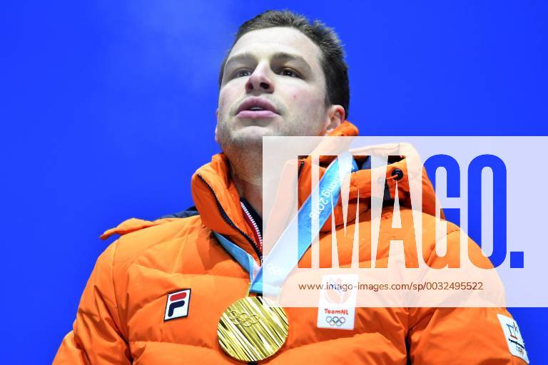 MEDAL PLAZA OLYMPISCHE SPELEN: Olympic Games Olympische Spiele Olympia OS PEYONGCHANG 2018 Sven Kramer (Team Lottonl-Jumbo) wint Olympisch goud op de 5.000 meter Foto: Sander Chamid Imagesx xSoenarxChamidxsportfotografiexIVx 10047959