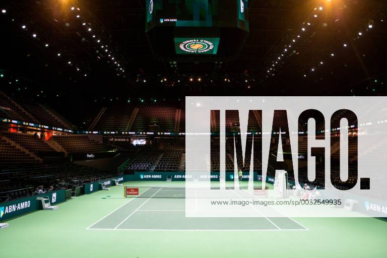 - SPORT ROTTERDAM: 16-02-2018, ABN Amro WTT Dag 4, Rotterdam, Tennis, Ahoy, Een nog leeg Ahoy voor de avondsessie van vrijdag ABN Amro WTT Rotterdam Dag 5 x1983636x