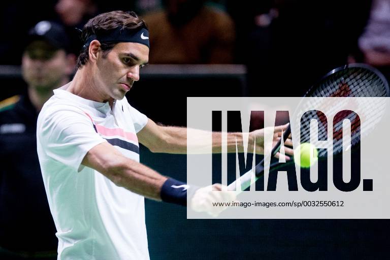 Roger Federer Rotterdam Roger Federer v Robin Haase Imagesx BodexMultimediaxIVx 10081879