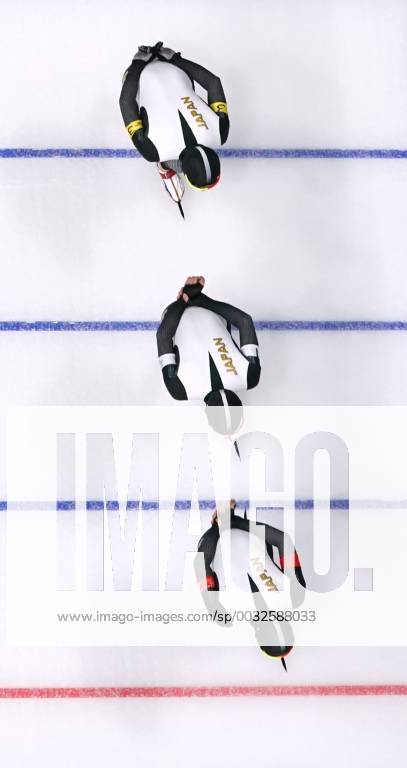 - SPORT Pyeongchang Olympics Speed skaters of Japan compete in the men s team pursuit at the Pyeongchang Winter Olympics on Feb. 18, 2018.