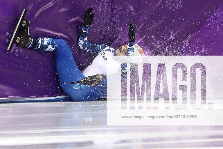 - SPORT GANGNEUNG, SOUTH KOREA – FEBRUARY 20, 2018: Olympic Athlete from Russia, Sofia Prosvirnova competes in a ladies†1000m short track Speed skating Eisschnelllauf race during the 2018 Winter Olympic Games Olympische Spiele Olympia OS at the Gangneung Ice Arena. Valery Sharifulin TASS TS074D1F