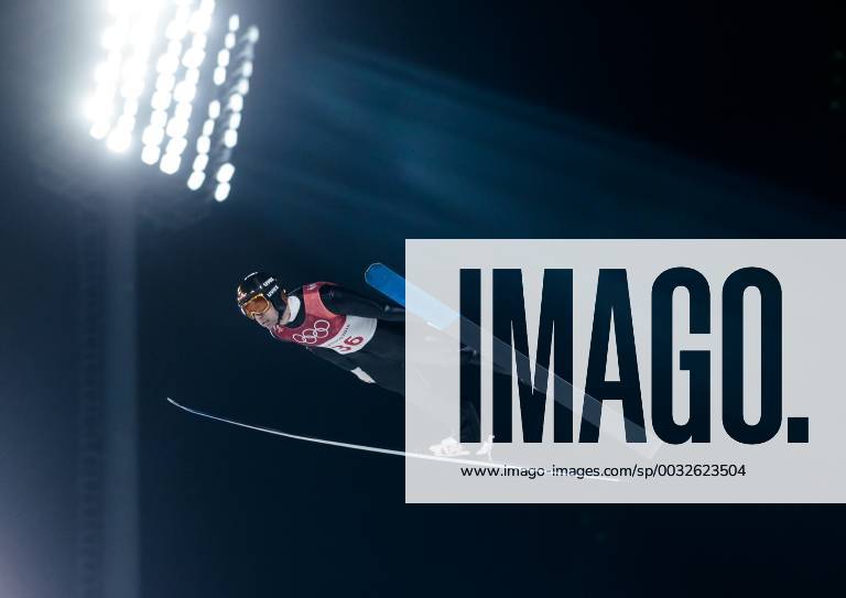 KOR PyeongChang 2018 20 02 2018 Alpensia KOR ski jumping Centre PyeongChang PyeongChang 2018 Nordic combined ski jump in the image of Wilhelm Denifl AUT Wilhelm Denifl of Austria during Nordic combined Skijumping of the PyeongChang 2018 Winter Olympic Games at the Alpensia ski Jumping Centre in PyeongChang of South Korea on 2018 02 20 PyeongChang of South Korea