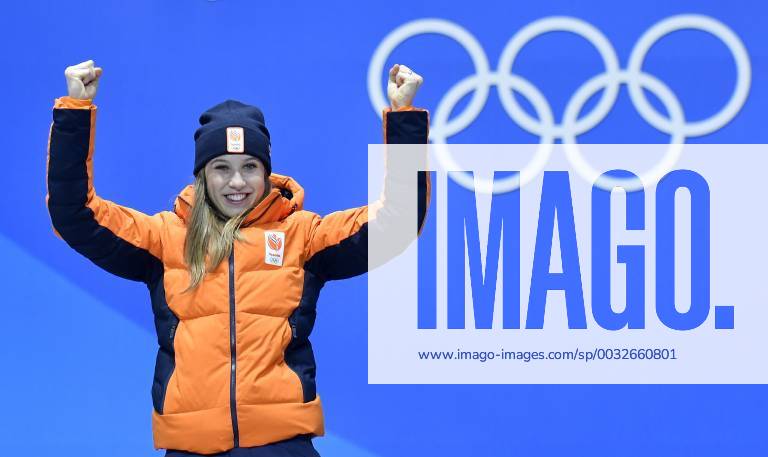MEDAL PLAZA: OLYMPISCHE SPELEN: Olympic Games Olympische Spiele Olympia OS PYEONGCHANG 2018 Suzanne Schulting wint Olympisch goud op de 1.000 meter shorttrack Foto: Sander Chamid Imagesx xSoenarxChamidxsportfotografiexIVx 10161299