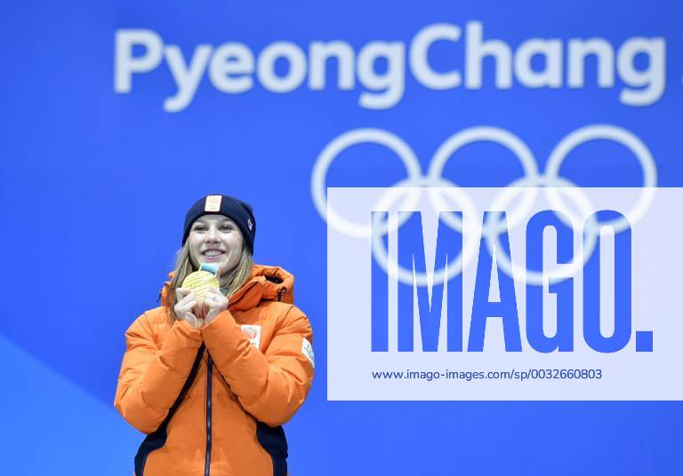 MEDAL PLAZA: OLYMPISCHE SPELEN: Olympic Games Olympische Spiele Olympia OS PYEONGCHANG 2018 Suzanne Schulting wint Olympisch goud op de 1.000 meter shorttrack Foto: Sander Chamid Imagesx xSoenarxChamidxsportfotografiexIVx 10161301