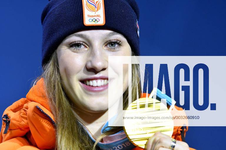 MEDAL PLAZA: OLYMPISCHE SPELEN: Olympic Games Olympische Spiele Olympia OS PYEONGCHANG 2018 Suzanne Schulting wint Olympisch goud op de 1.000 meter shorttrack Foto: Sander Chamid Imagesx xSoenarxChamidxsportfotografiexIVx 10161502