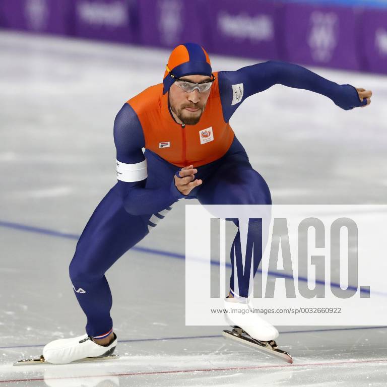 , Gangneung Oval , 1000 meter heren , Kjeld Nuis wint goud OS2018: 1000 meter heren x2011012x
