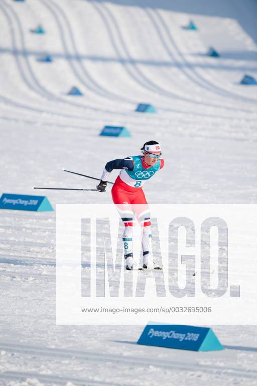 Marit Björgen of Norway competes in the Womens Cross Country 30km Mass Start Classic during day sixteen of the 2018 Winter Olympics on February 21, 2018 in Pyeongchang Photo Jon Olav Nesvold BILDBYR N Code JE 160201