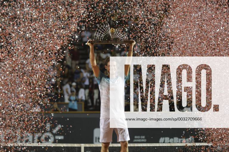 - SPORT Rio Open 2018 RIO DE JANEIRO, RJ - 25.02.2018: RIO OPEN 2018 - Diego Schwartzman (ARG) champion of the tournament during the end of Rio Open 2018 held at the Jockey Club Brasileiro in Rio de Janeiro, RJ. (Photo: Celso Pupo Fotoarena) x1491452x CelsoxPupo