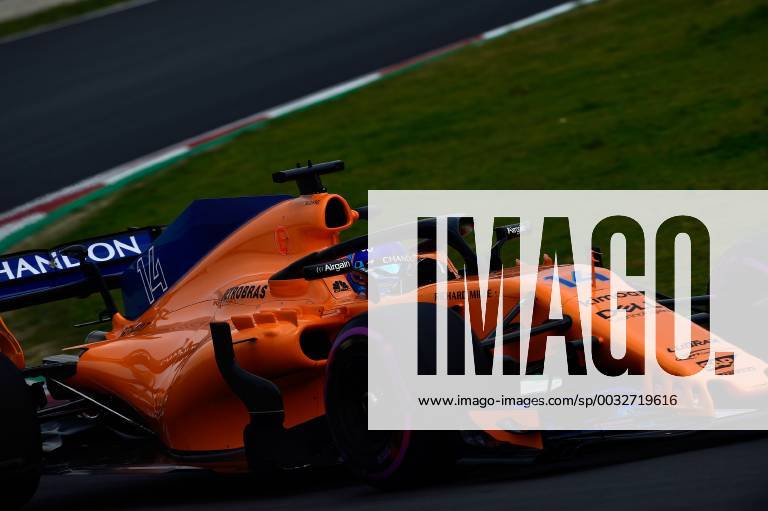 Fernando Alonso McLaren Renault formula 1 GP Test Barcelona Spain 26 02 2018 Photo mspb Jerry Andre Fernando Alonso Formula 1 GP Test Barcelona 26 02 2018