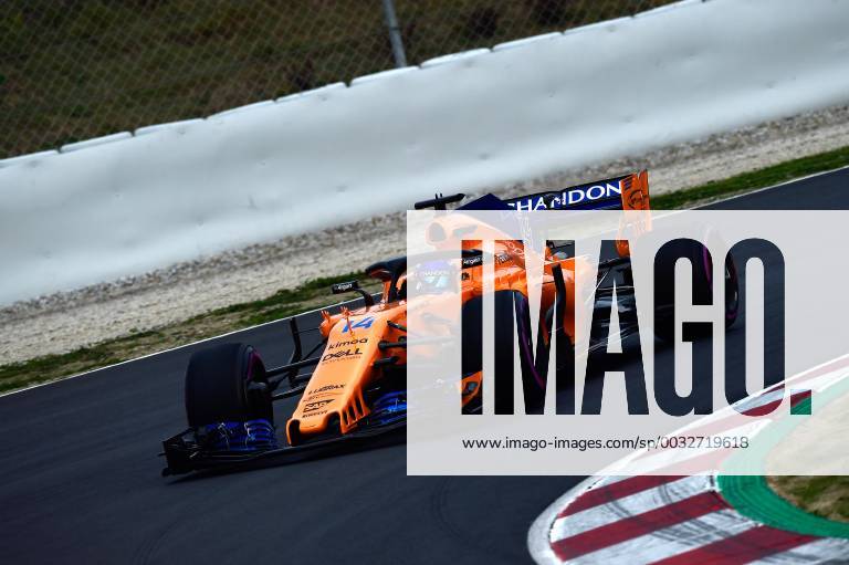 Fernando Alonso McLaren Renault formula 1 GP Test Barcelona Spain 26 02 2018 Photo mspb Jerry Andre Fernando Alonso Formula 1 GP Test Barcelona 26 02 2018
