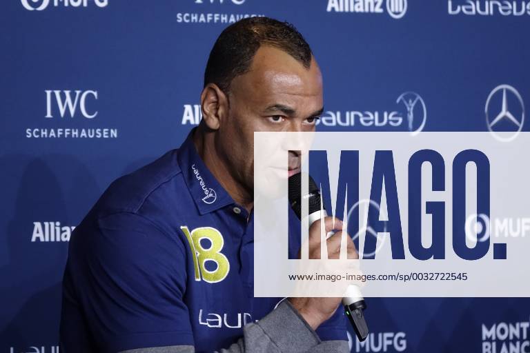 Marcos Evangelista de Moraes short Cafu former Brazilian football player was in 1994 and 2002 as captain of the Brazilian national team world champion Academy Member Laureus at the Laureus Awards 2018 in the Principality of Monaco