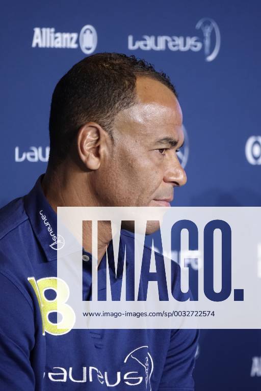 Marcos Evangelista de Moraes short Cafu former Brazilian football player was in 1994 and 2002 as captain of the Brazilian national team world champion Academy Member Laureus at the Laureus Awards 2018 in the Principality of Monaco