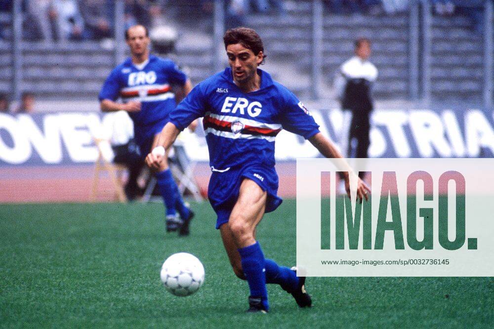 ROBERTO MANCINI CAMPIONATO SERIE A 1990-91 SAMPDORIA