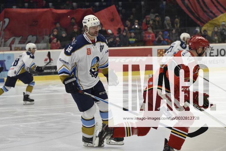 Czech Ice hockey Eishockey player Jaromir Jagr (Kladno, 68) attends the LHK Jestrabi Prostejov vs Rytiri Kladno 4th match of a play-off quarterfinal of the WSM first Czech ice hockey league in Prostejov, Czech Republic, on March 4, 2018. (CTKxPhoto LudekxPerina) CTKPhotoP201803040620601 LPE 006