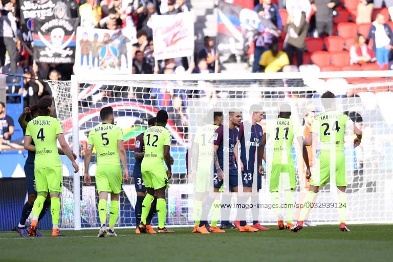 20 LAYVIN KURZAWA (PSG) - 23 JULIAN DRAXLER (PSG) FOOTBALL : Paris SG vs Angers - Ligue 1 Conforama - 14 03 2018 AnthonyBIBARD FEP Panoramic
