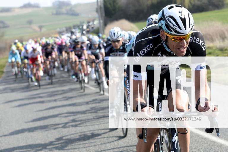 - SAINT-POURCAIN-SUR-SIOULE, FRANCE: Belgian Stijn Vandenbergh of team Etixx - Quick-Step pictured during stage 3 on the fourth day of the 73rd edition of Paris-Nice cycling race, 179 km from Saint-Amand-Montrond to Saint-Pourcain-sur-Sioule, France, Wednesday 11 March 2015. DIRKxWAEM x75525534x