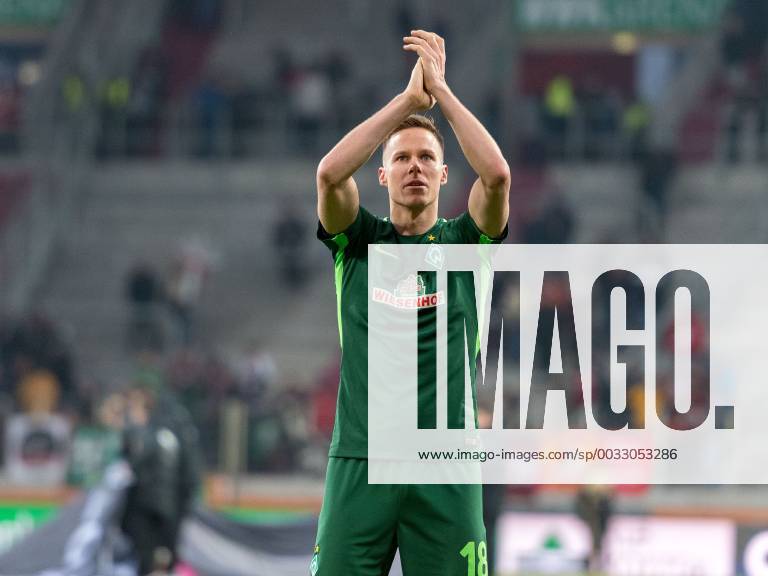 Niklas Moisander SV Werder Bremen 18 in the curve FC Augsburg vs SV Werder Bremen Soccer 1 Bundesliga 27 Matchday 2017 2018 17 03 2018 Augsburg