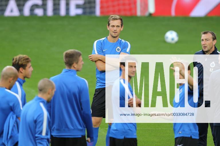 - MANCHESTER, UNITED KINGDOM: Club s Tom De Sutter pictured during a training session of Belgian soccer team Club Brugge KV in Manchester, United Kingdom, Monday 17 August 2015. Tomorrow Club is playing British soccer club Manchester United ManU FC, the first leg game of the play-offs for the UEFA Champions League competition. BRUNOxFAHY x84298868x