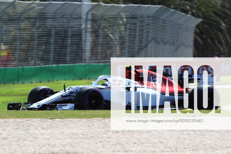 23rd March 2018, Melbourne Grand Prix Circuit, Melbourne, Australia; Melbourne Formula One Grand Prix, Friday free practice; Alfa Romeo Sauber F1 Team; Charles Leclerc ActionPlus12004183