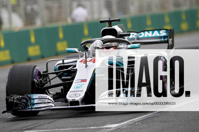 Motorsports: FIA Formula One World Championship WM Weltmeisterschaft 2018, Melbourne, Victoria : Motorsports: Formula 1 2018 Rolex Australian Grand Prix, 44 Lewis Hamilton (GBR, Mercedes AMG Petronas F1 Team), Melbourne Australia