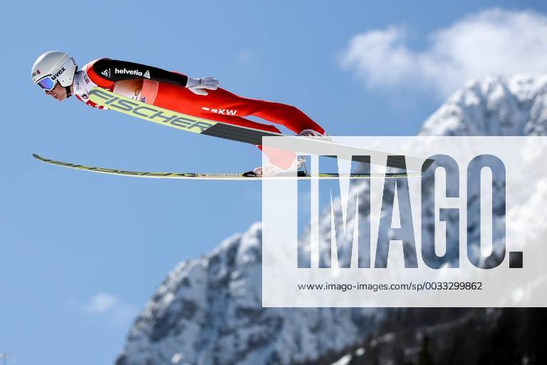 Ski jumping Skispringen Ski nordisch - FIS WC Planica PLANICA,SLOVENIA,24.MAR.18 - NORDIC SKIING, SKI JUMPING, SKI FLYING - FIS World Cup Final. Image shows Simon Ammann (SUI). GEPAxpictures Klansek