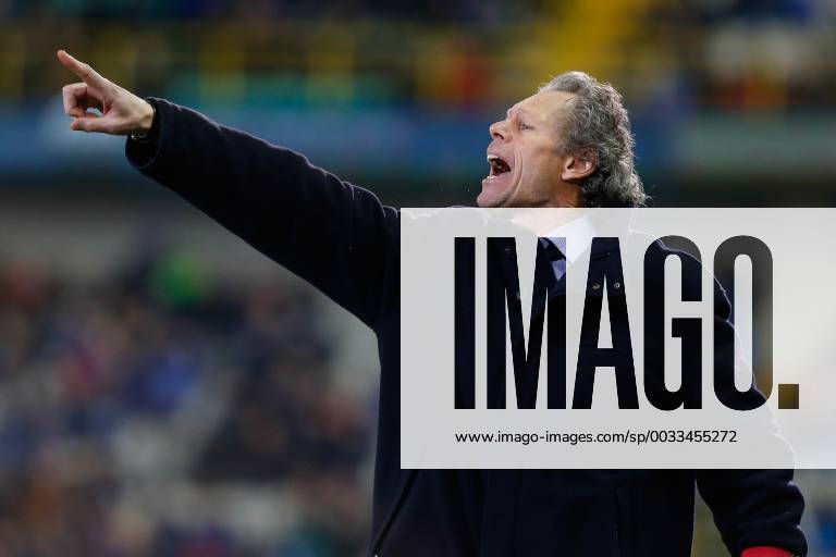 - BRUGGE, BELGIUM: Club s head coach Michel Preud homme pictured during the Jupiler Pro League match between Club Brugge KV and KV Mechelen, in Brugge, Saturday 07 December 2013, on day 18 of the Belgian soccer championship. BRUNOxFAHY x50825250x