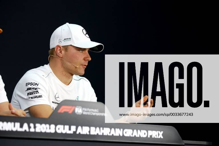 Motorsports: FIA Formula One World Championship WM Weltmeisterschaft 2018, Grand Prix of Bahrain, 77 Valtteri Bottas (FIN, Mercedes AMG Petronas), Sakhir Bahrain