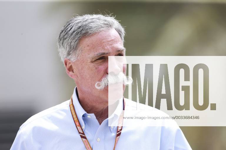 Chase Carey, Chairman, Formula One. Sakhir Bahrain