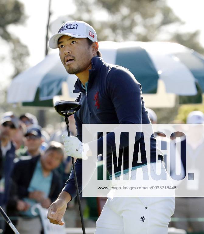Golf: Kodaira at Masters Satoshi Kodaira of Japan looks on after teeing off on the first hole of the first round of the Masters in Augusta, Georgia, on April 5, 2018.